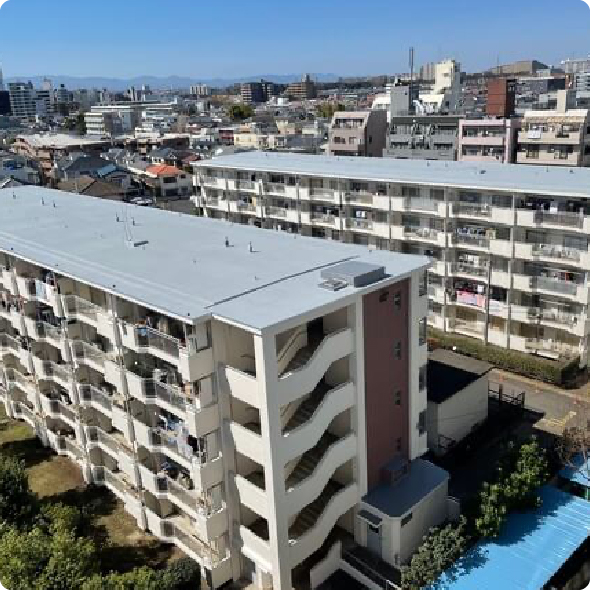 東京都西東京市柳原六丁目アパート（12号棟）大規模修繕工事