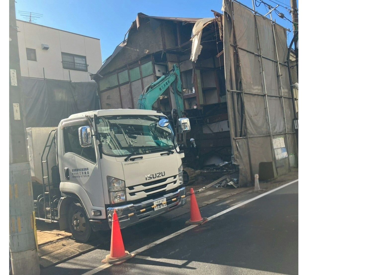 東京都北区住宅解体工事施工事例
